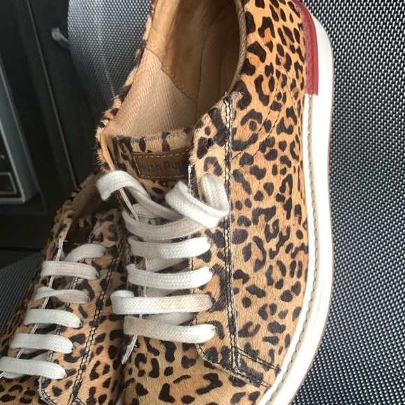 Animal Print Flats/ Loafers with synthetic fur - Picture 7 of 13